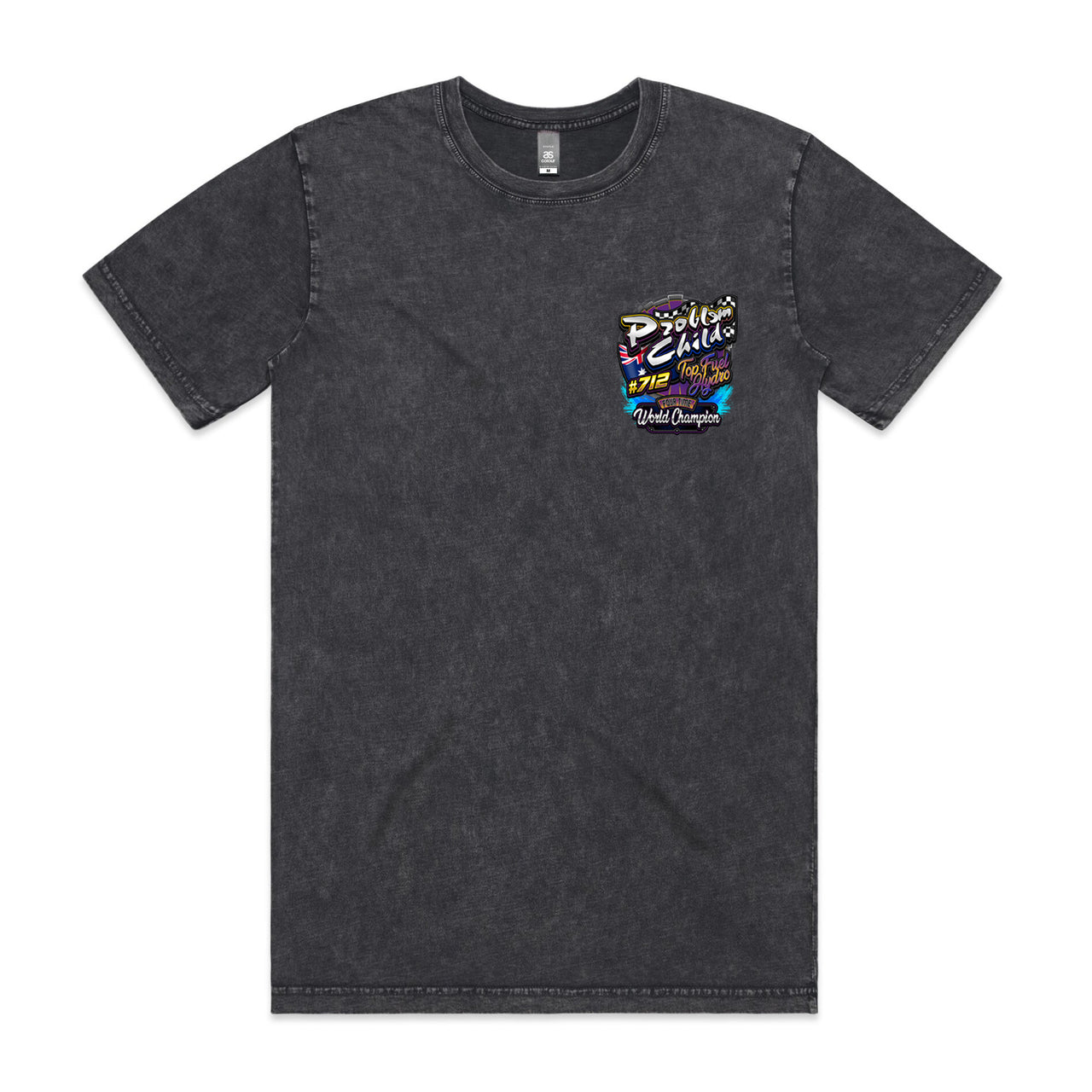 Problem Child Top Fuel Hydro Stone Wash Men's Tee