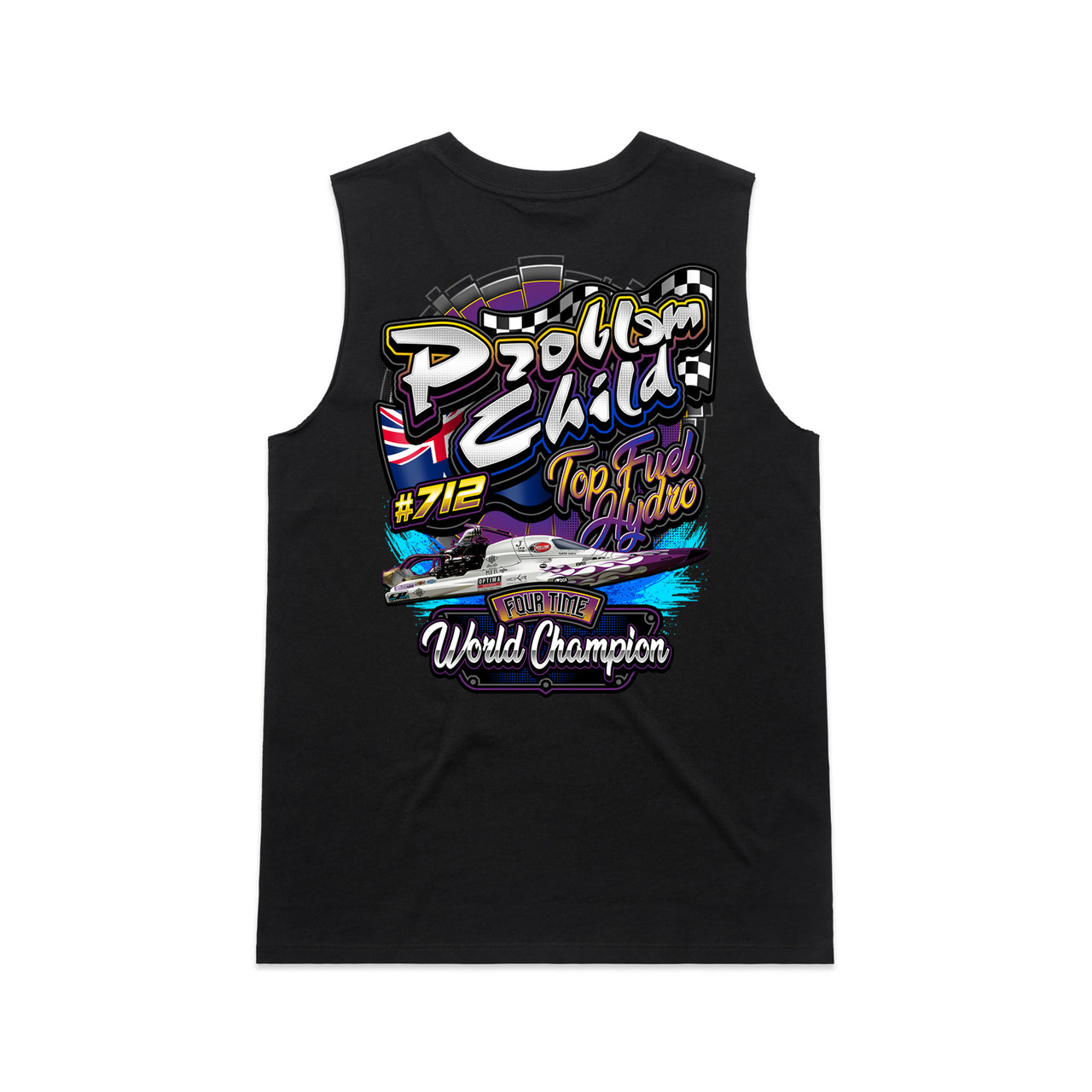 Problem Child Top Fuel Hydro Ladies Tank