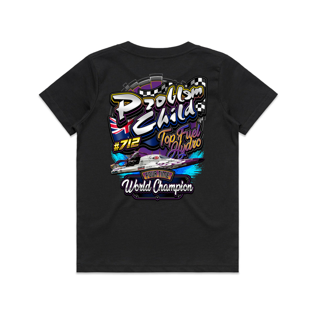 Problem Child Top Fuel Hydro Youth/Kids Tee