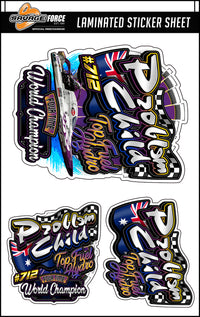 Thumbnail for Problem Child Top Fuel Hydro Sticker Sheet