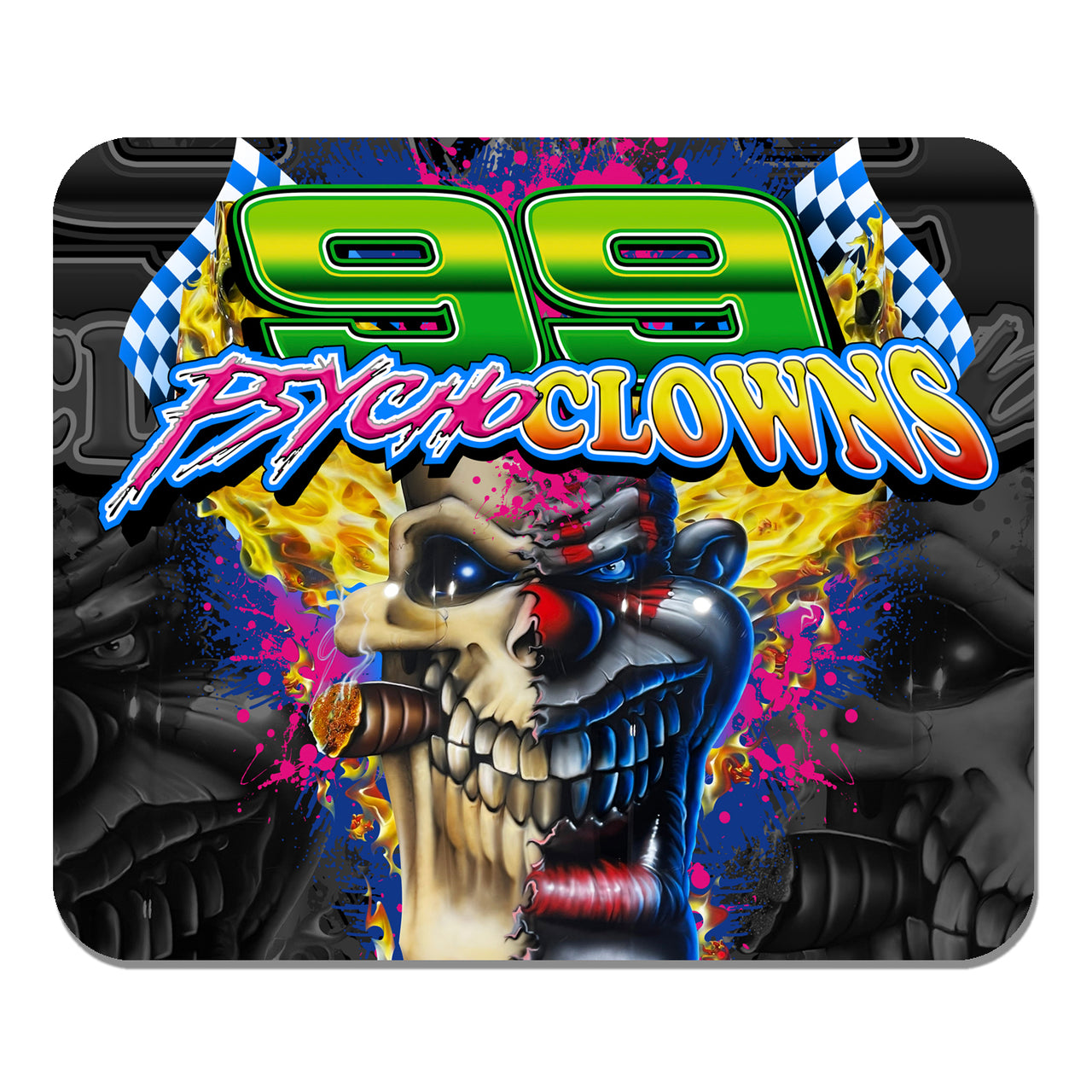 99 Psycho Clowns Mouse Mat/Pad