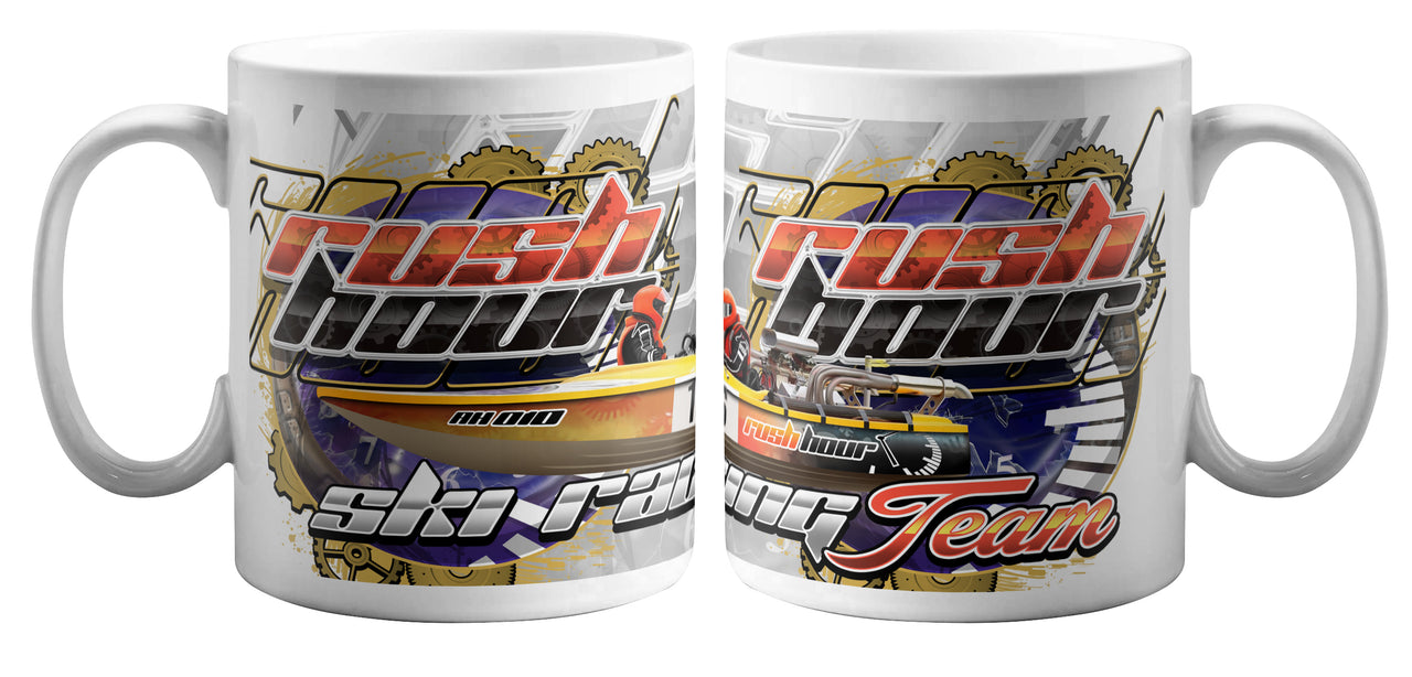 Rush Hour Ski Racing Team Coffee Mug