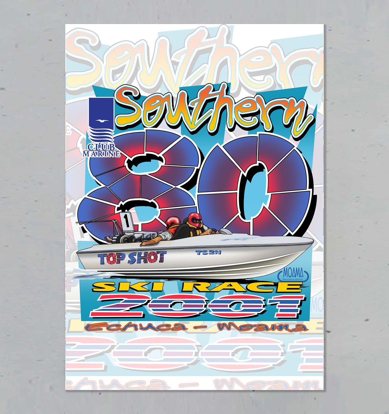 S80 2001 Top Shot Heritage Poster