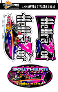 Thumbnail for Hellrazor Southern 80 2003 Sticker Sheet