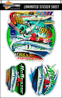 Thumbnail for Hellrazor Southern 80 2011 Sticker Sheet