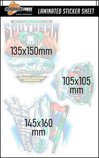 Thumbnail for Hellrazor Southern 80 2013 Sticker Sheet