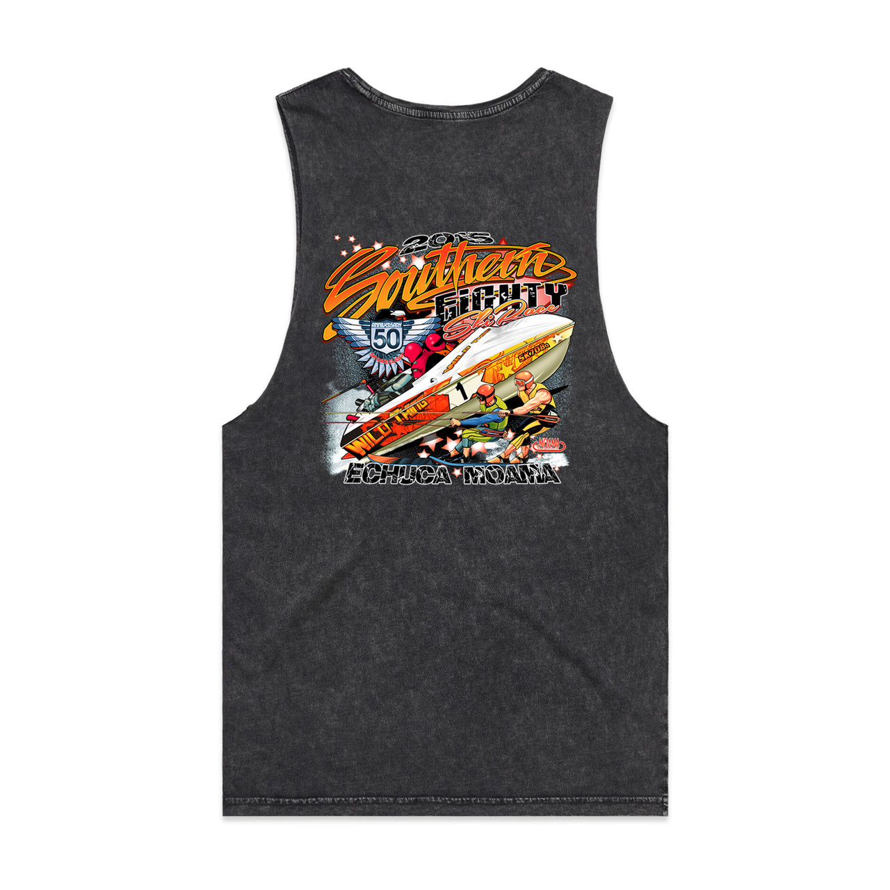 S80 2015 Wild Thing Men's Stone Wash Tank