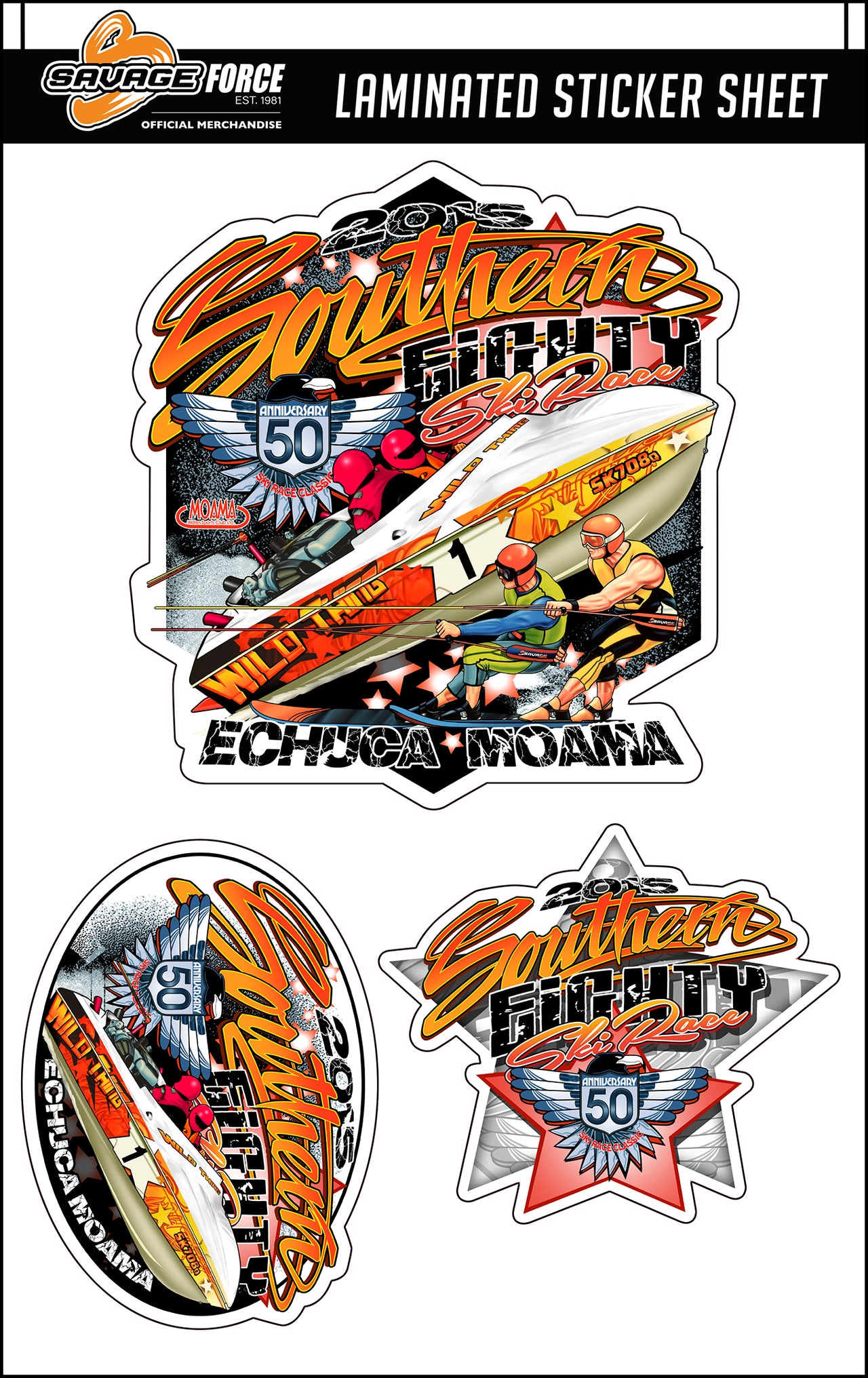 S80 2015 Wild Thing Sticker Sheet