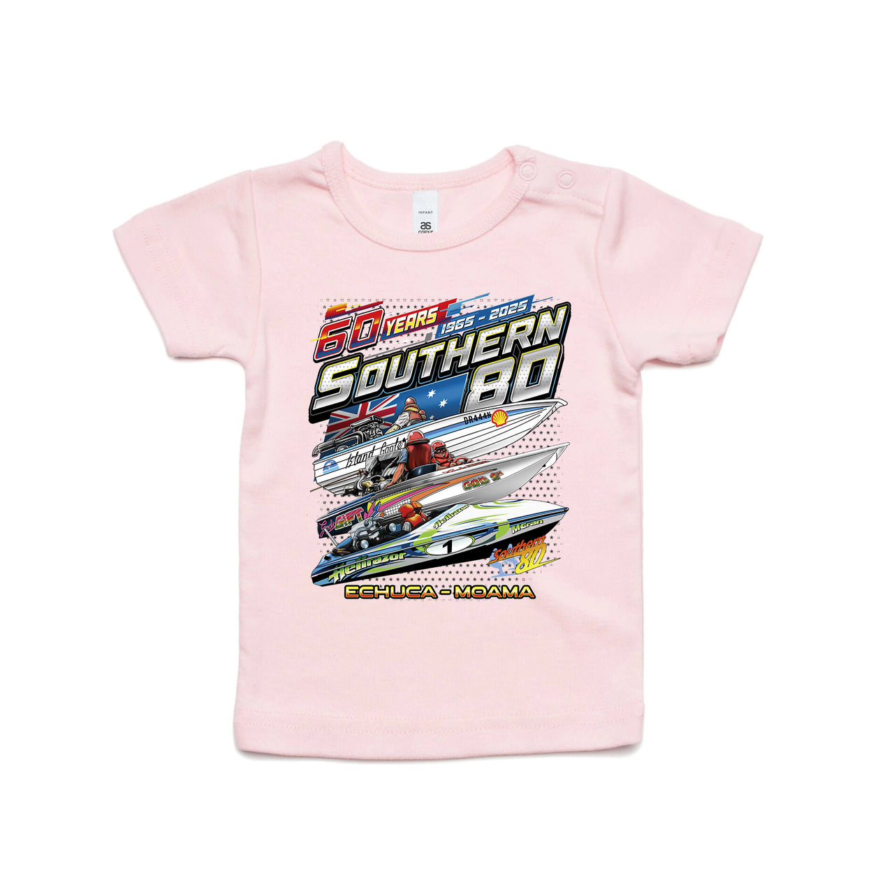 S80 2025 60th Anniversary Infant Tee